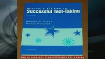 READ book  Nurses Guide to Successful TestTaking Full EBook