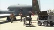 US Marine Meet The Largest But Most Unknown Spy UAV Aircraft of the US Forces RQ-4 Global Hawk