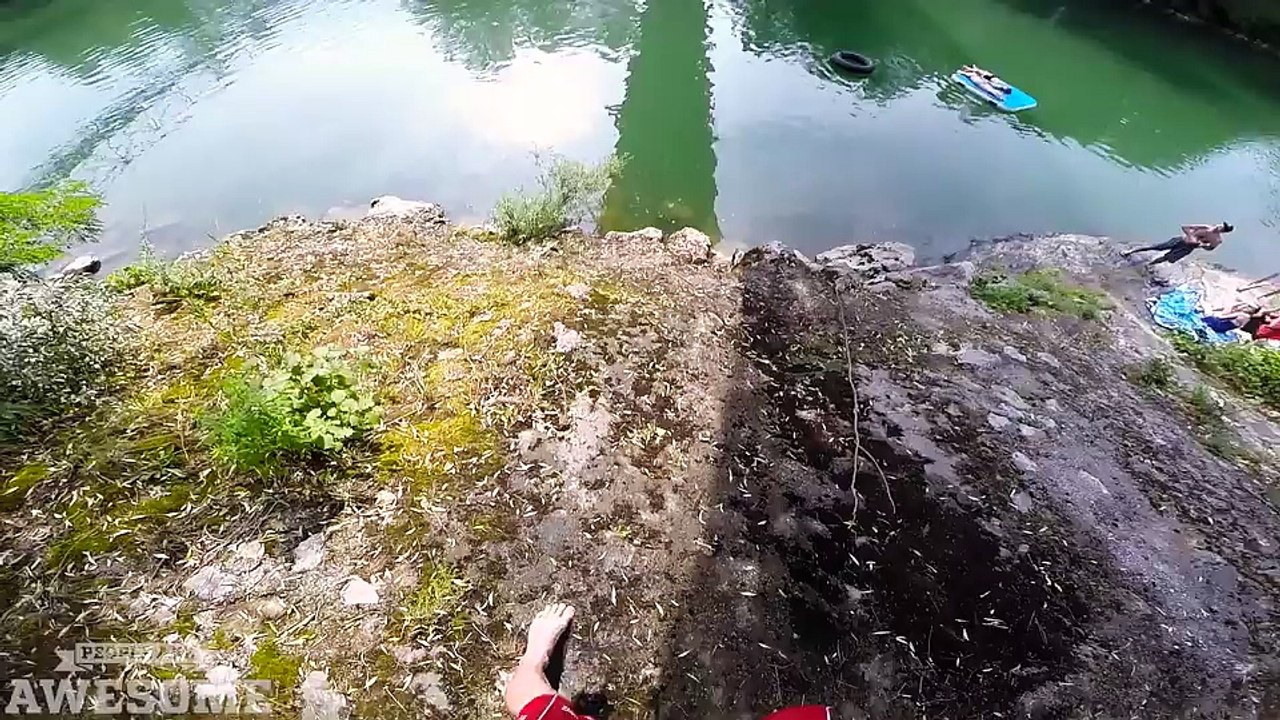 Epic Rope Swing Dunks Video