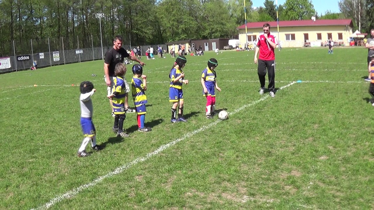 Ragby turnaj Petrovice | 8.5.2016 | Petrovice proti ragby Iuridica| kategorie U6