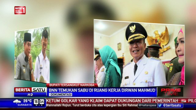 Ditemukan Sabu dan Ekstasi, Bupati Bengkulu Selatan Diciduk