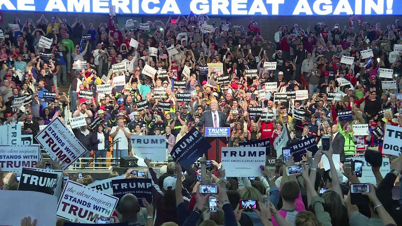 West virginia: kohlekumpel wollen trump