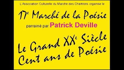 Henri Dominguez et l'Affinity Trio - Poèmes chantès du XXème siècle - 1ère partie - Marché de la poésie 2016