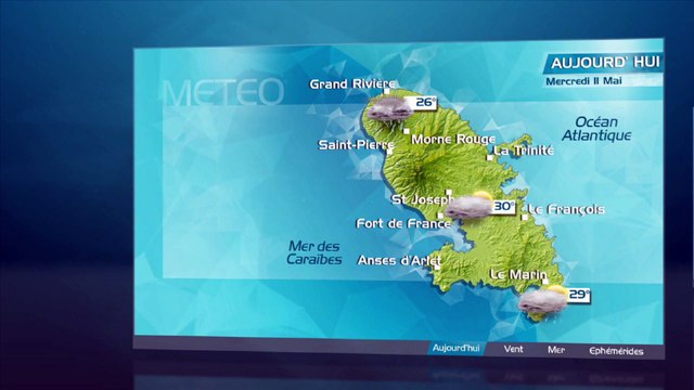 METEO MATIN MARTINIQUE 110516