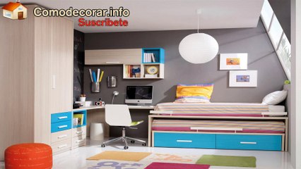 como decorar habitaciones juveniles
