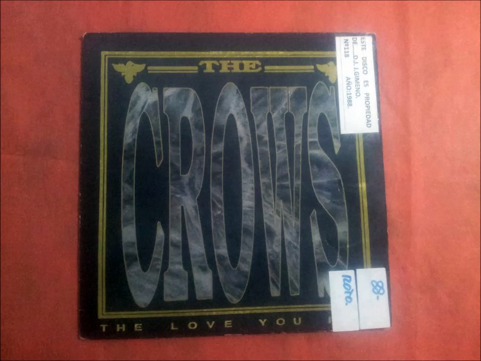 THE CROWS.(LEAVING YOU SWEPT AWAY.)(12''.)(1988.)