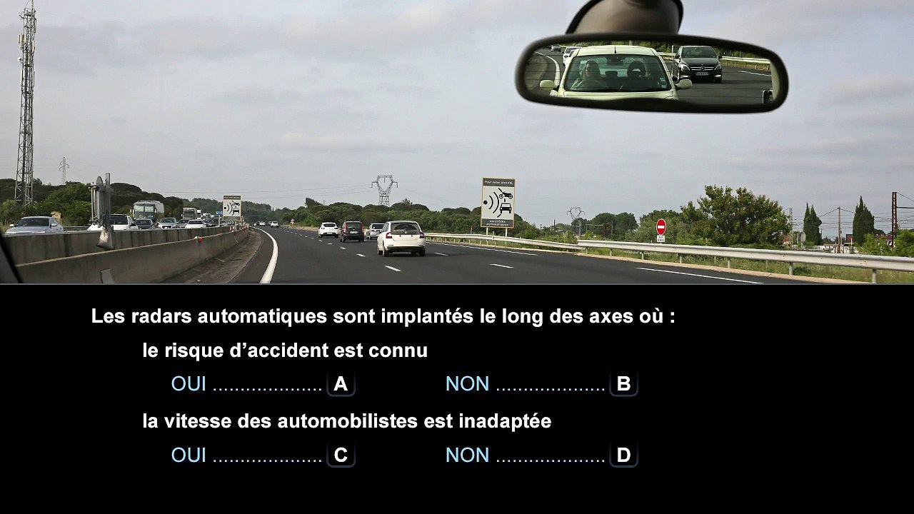 Question 20 - Conscience des risques liés à la vitesse