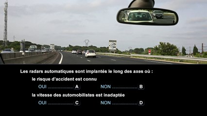 Question 20 - Conscience des risques liés à la vitesse