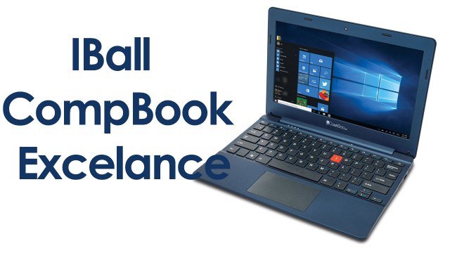 iBall CompBook Excelance, CompBook Exemplaire Windows 10 Laptops Launched Specifications and More P