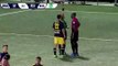 Shocking! Pittsburgh striker violently kicks opposing defender in the back after being sent off Mi