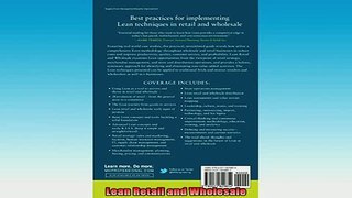 FREE EBOOK ONLINE  Lean Retail and Wholesale Free Online