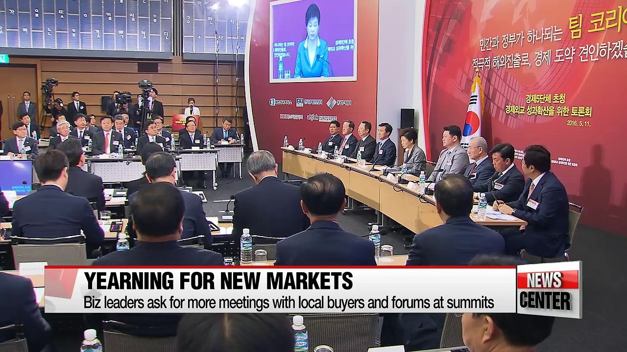 President Park highlights new markets through economic diplomacy