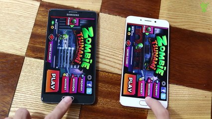 Compare performance Galaxy Note 4 and OPPO F1 Plus