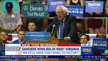 Sanders victories are bogging Clinton's campaign down, she has 'a real problem going forward'