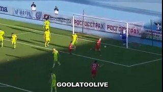 Goal Sysuev Ufa vs CSKA Moscow 1 - 1 (Russia : Premier League 11.05.2016