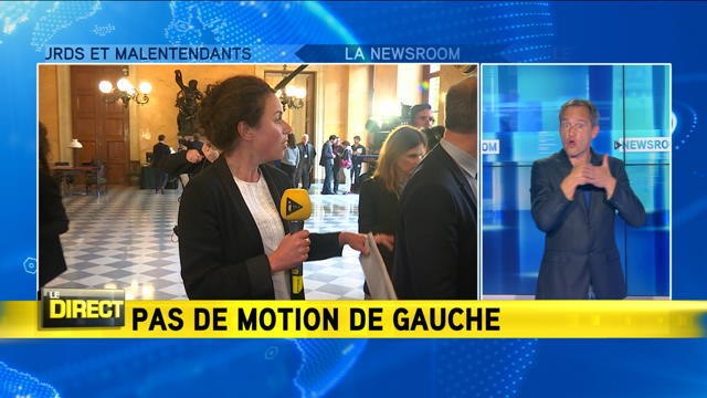 Les députés de gauche ont échoué à déposer une motion de censure contre le gouvernement, à deux signatures près - Le 11/05/2016 à 17h00