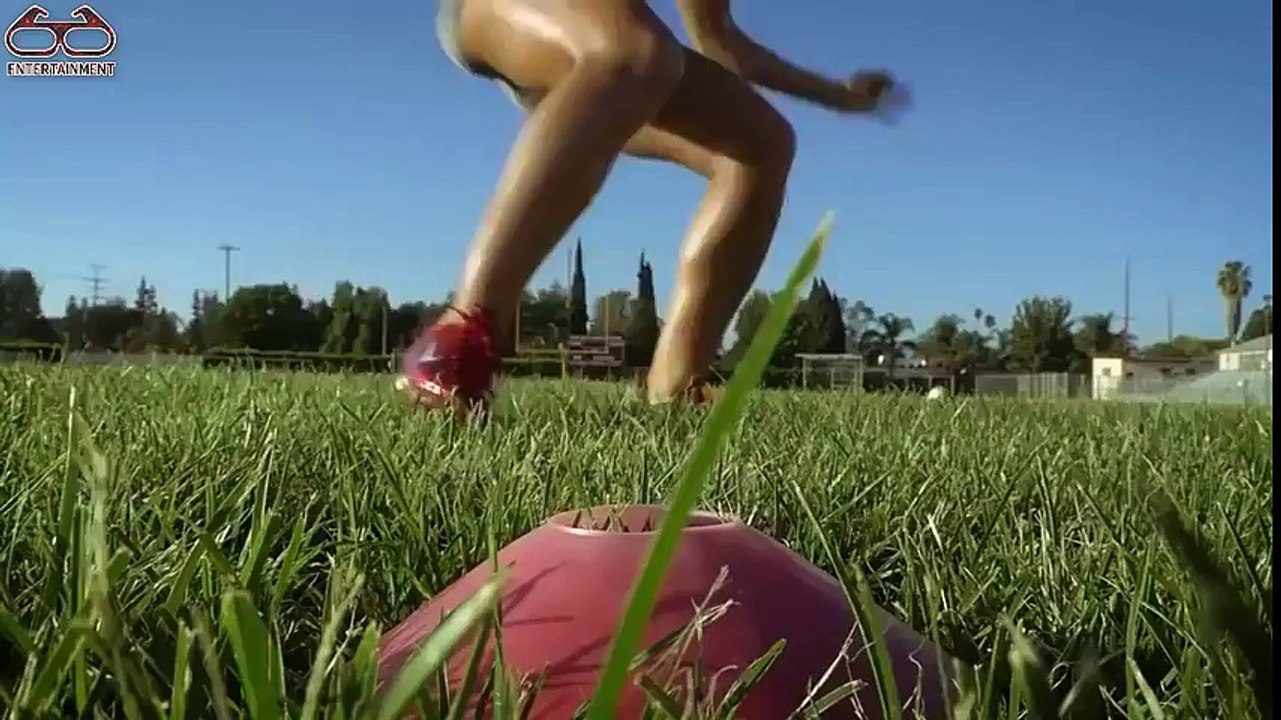 Fitness beautiful woman, motivation to push yourself HD