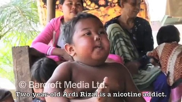 Smoking Baby Original Footage 2 year old smokes 40 cigarettes a day