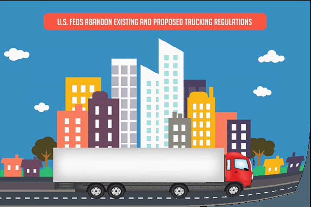 Shapiro - U.S. Feds Abandon Existing And Proposed Trucking Regulations