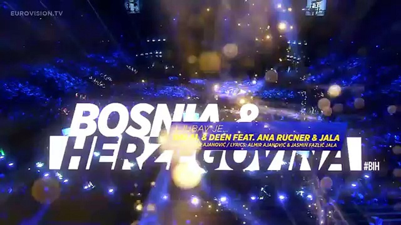 Dalal & Deen feat. Ana Rucner and Jala - Ljubav Je (Bosnia & Herzegovina) Live at SF1