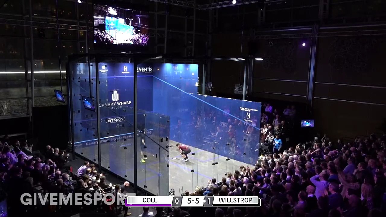 Point incroyable en squash !