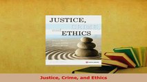 PDF  Justice Crime and Ethics  EBook