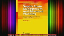 Downlaod Full PDF Free  Supply Chain Management and Advanced Planning Full Free