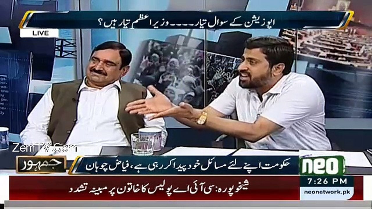 Hot debate between Fayaz Chohan & Mian Mannan