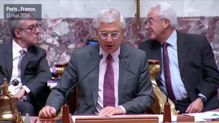 Najat Vallaud-Belkacem provoque la colère des députés de droite.