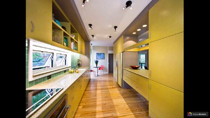 Дизайн кухни желтого цвета