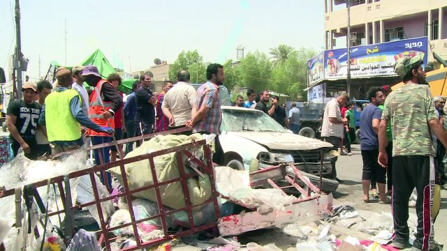 Irak: au moins 64 morts dans un attentat sur un marché à Bagdad