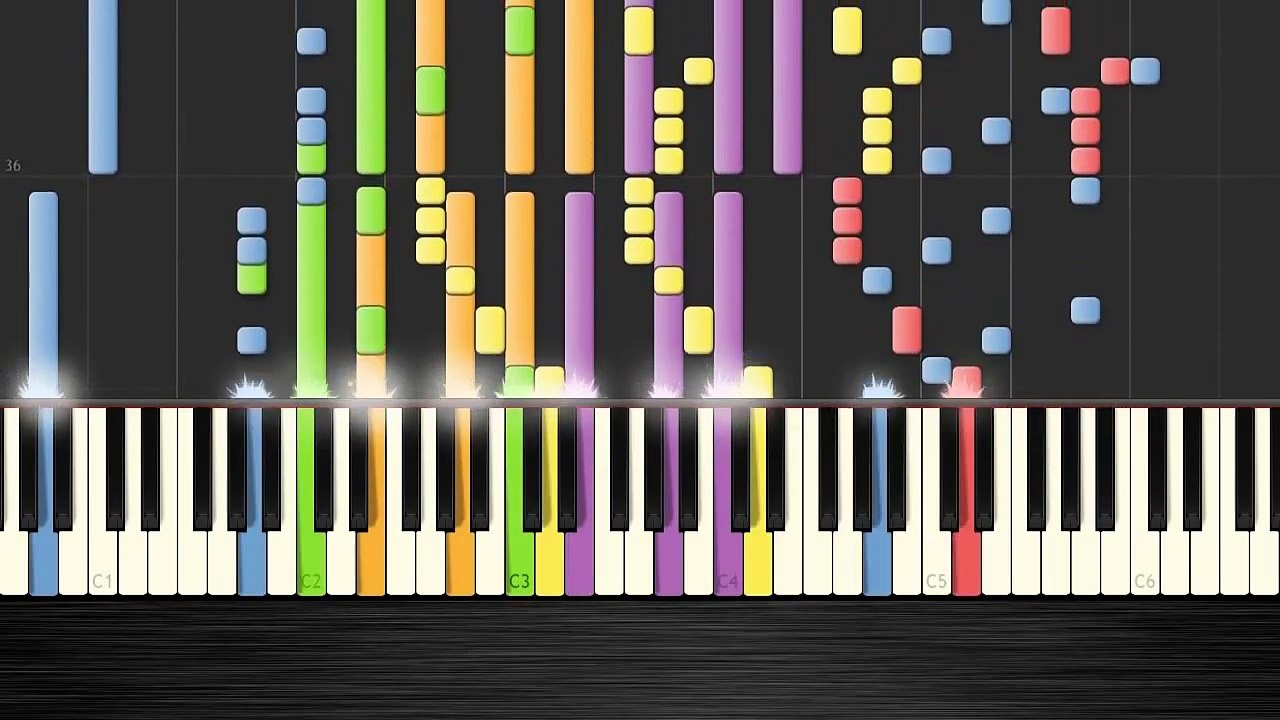 Taylor Swift - Shake It Off - IMPOSSIBLE REMIX by PlutaX - Piano - Synthesia