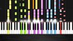 Enrique Iglesias - Bailando - IMPOSSIBLE REMIX by PlutaX - Piano - Synthesia