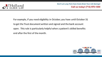 Miller Trusts in Texas: Why Timing Is Important