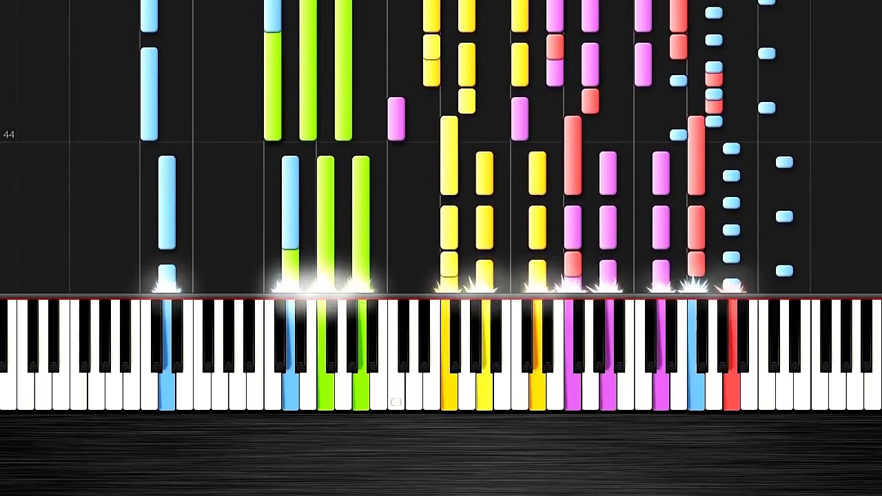 Calvin Harris - Outside ft. Ellie Goulding IMPOSSIBLE REMIX by PlutaX - piano