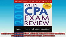 FREE DOWNLOAD  Wiley CPA Exam Review 2010 Auditing and Attestation Wiley CPA Examination Review  FREE BOOOK ONLINE