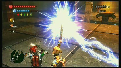 Legend of Kay WII U, Historia 20, Las mazmorras con las arañas y el puzzle de las cajas