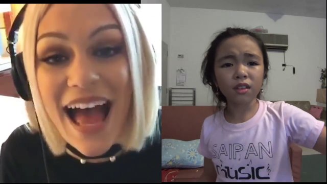 Flashlight - JessieJ and Bernice Shane 9 yo Smule Sing! Karaoke App