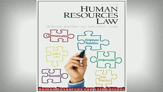 READ FREE Ebooks  Human Resources Law 5th Edition Free Online