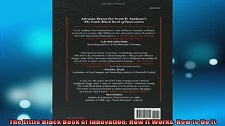 FREE EBOOK ONLINE  The Little Black Book of Innovation How It Works How to Do It Full EBook