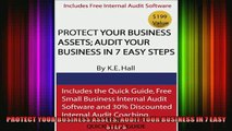 FREE PDF  PROTECT YOUR BUSINESS ASSETS AUDIT YOUR BUSINESS IN 7 EASY STEPS READ ONLINE