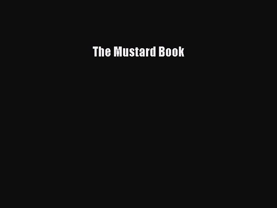 [Download PDF] The Mustard Book Ebook Online