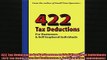 FREE PDF  422 Tax Deductions for Businesses and Self Employed Individuals 475 Tax Deductions for  DOWNLOAD ONLINE
