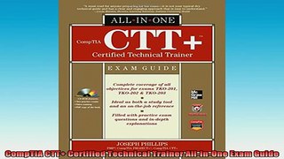FREE EBOOK ONLINE  CompTIA CTT Certified Technical Trainer AllinOne Exam Guide Free Online