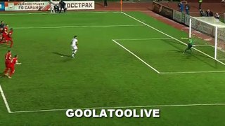 Goal Hulk Mordovia Saransk vs Zenit St Petersburg 0 - 3 (Russia : Premier League 11.05.2016)