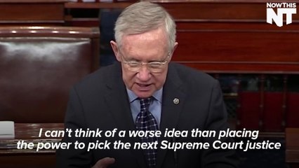 Harry Reid Doesn't Trust Republicans Who Trust Trump