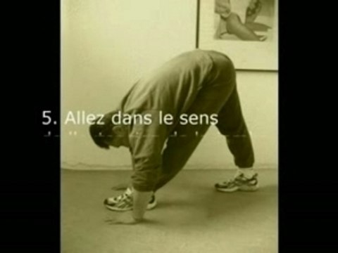 Stretching assouplissement étirement Ischio-jambiers debout