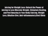 [DONWLOAD] Juicing for Weight Loss: Unlock the Power of Juicing to Lose Massive Weight Stimulate