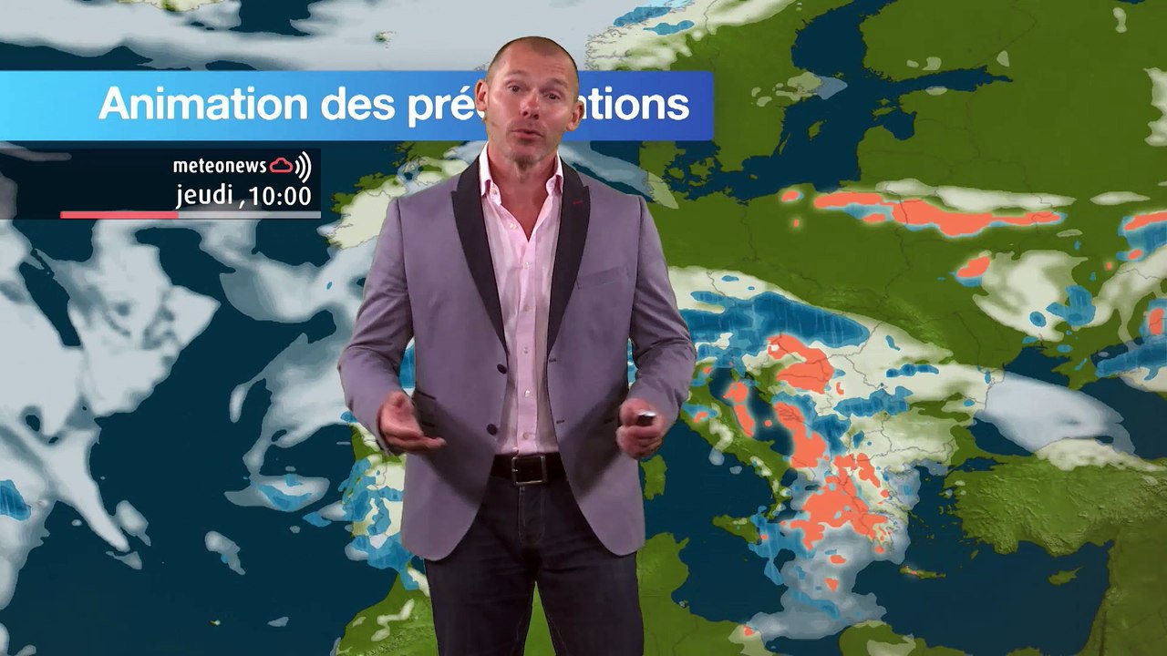 Prévisions météo pour la journée du jeudi 12 mai