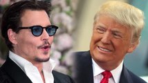 Johnny Depp Has Harsh Words for Donald Trump